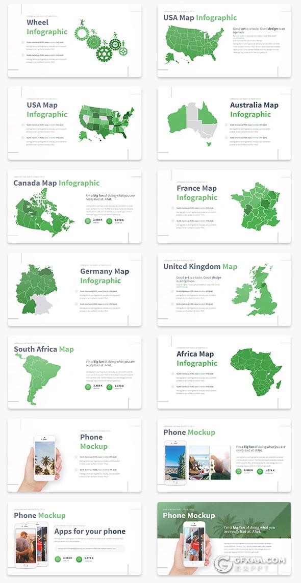 100页精致图形设计 高逼格商务keynote模板 - 顶尖PPT