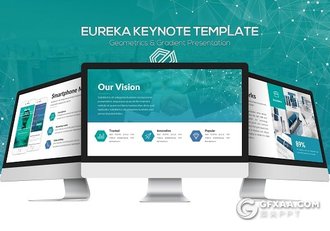 20页互联网科技公司keynote模板 - 顶尖PPT