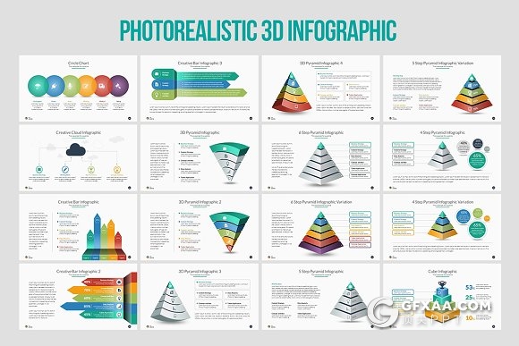 201页多种配色欧美商务多用途PPT模板 - 顶尖PPT