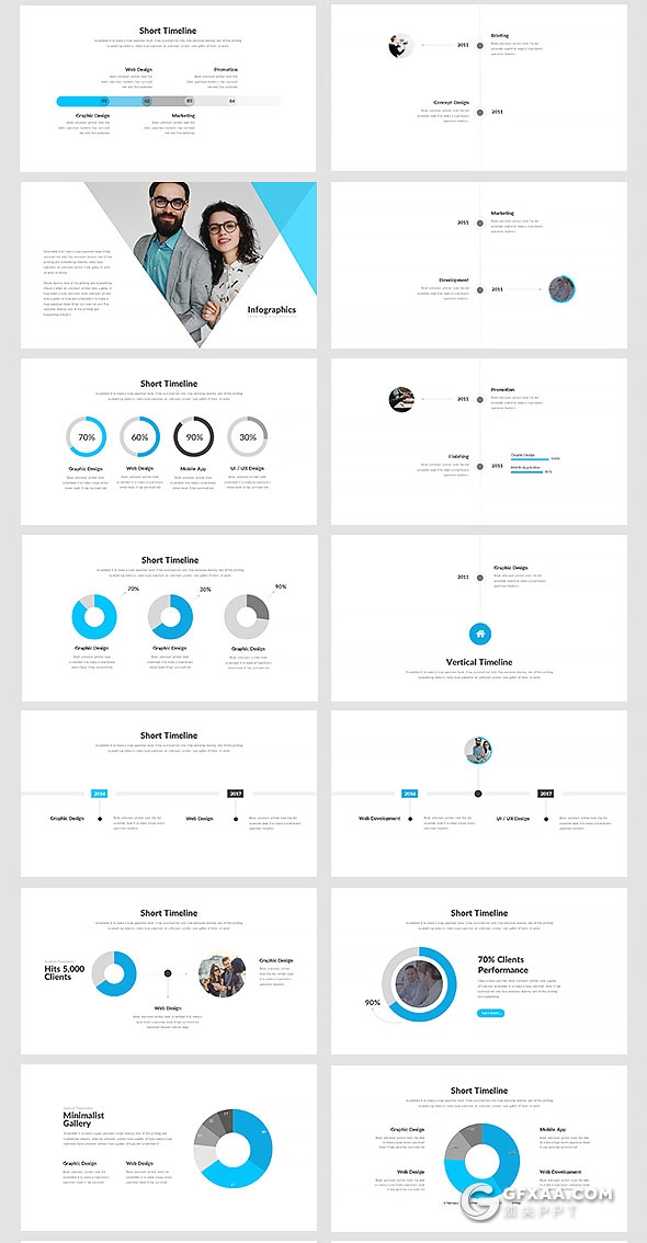 85页白底简约大气商务风格keynote模板 - 顶尖PPT