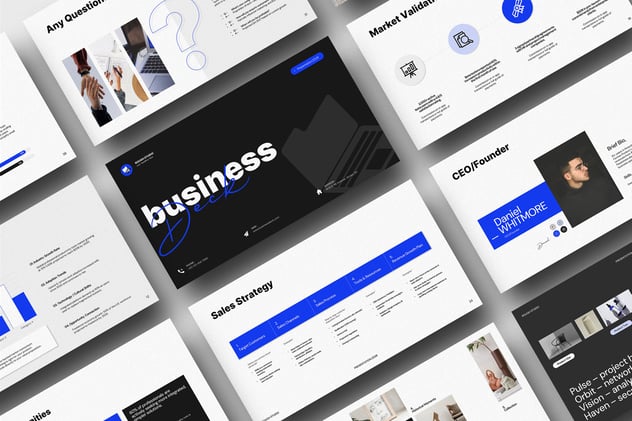 商务场景最佳商业平台PPT模板 - 顶尖PPT