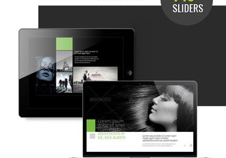 37页摄影照片展示PPT模板 2种底色 - 顶尖PPT