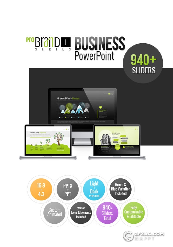 59页商务风格公司未来规划PPT模板 - 顶尖PPT