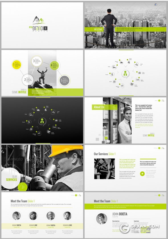 59页商务风格公司未来规划PPT模板 - 顶尖PPT