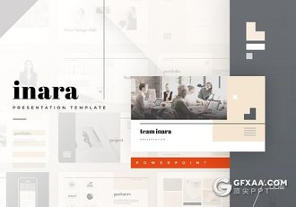 54页简约大气商务风格PPT模板 - 顶尖PPT