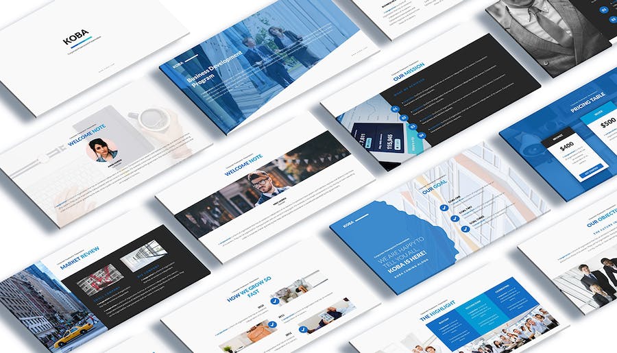 商务项目演讲展示Keynote模板 - 顶尖PPT