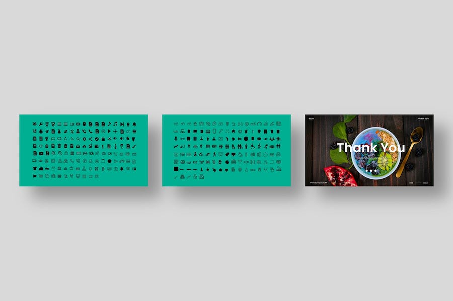 西式美食餐厅厨房介绍厨师团队展示keynote模板 - 顶尖PPT