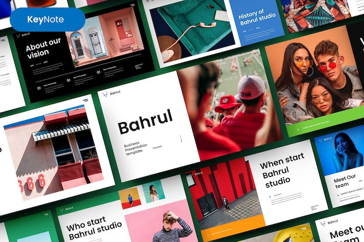 商务企业合作洽谈方案Keynote模板 - 顶尖PPT