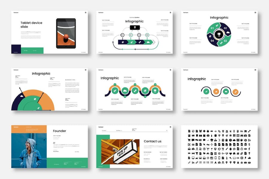 欧美设计商务业务合作PPT模板 - 顶尖PPT