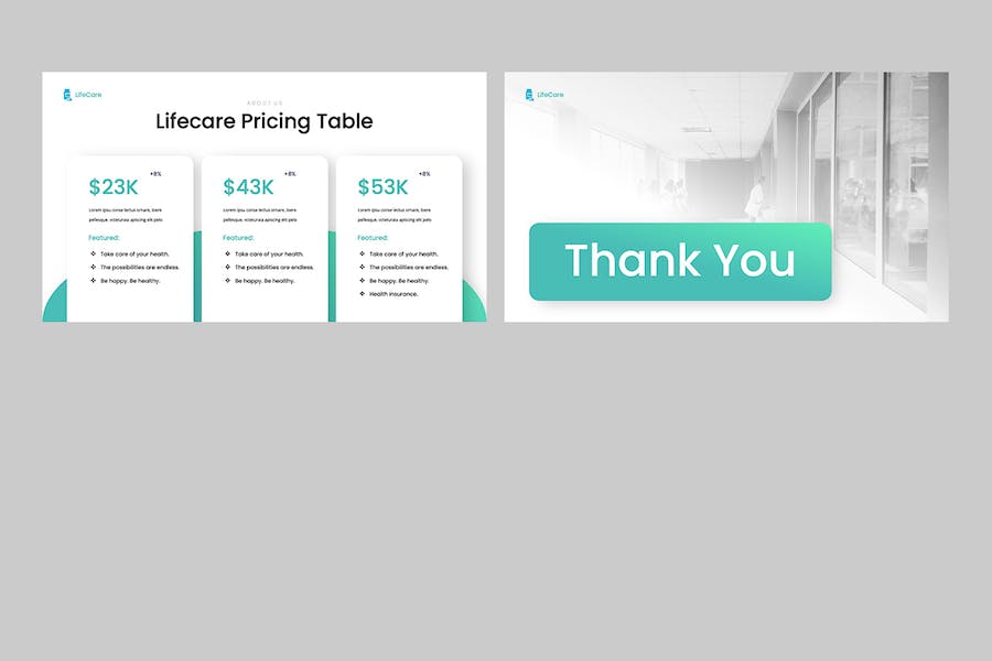 医疗健康保障服务项目方案Keynote模板 - 顶尖PPT