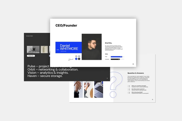 商务场景最佳商业平台PPT模板 - 顶尖PPT