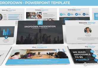 30页工作汇报个人简历介绍keynote模板 - 顶尖PPT