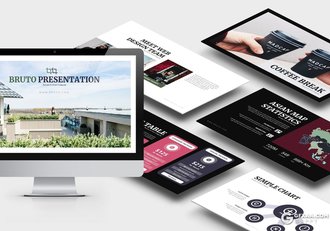 62页简约大气商务风格PPT模板 - 顶尖PPT