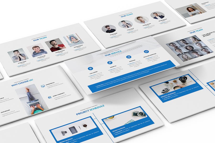 商务项目演讲展示Keynote模板 - 顶尖PPT