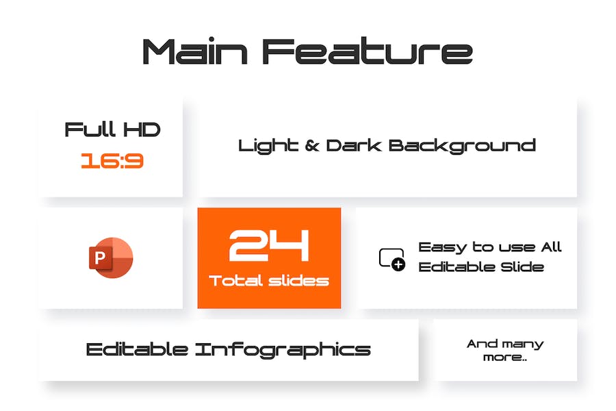 胶带粘贴撕裂纸风格日历展示2024年日历PPT模板 - 顶尖PPT