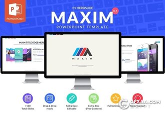 112页精美配色商务多用途风格PPT模板 - 顶尖PPT