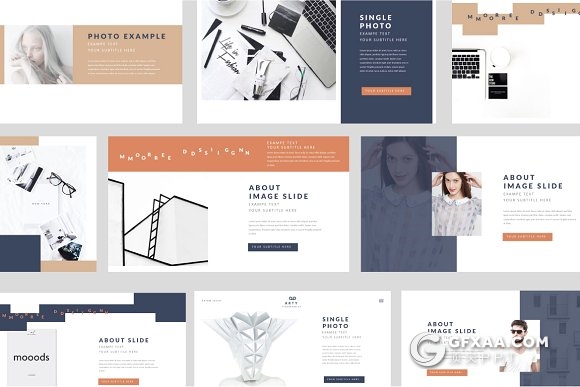 50页艺术作品展示介绍PPT模板 - 顶尖PPT