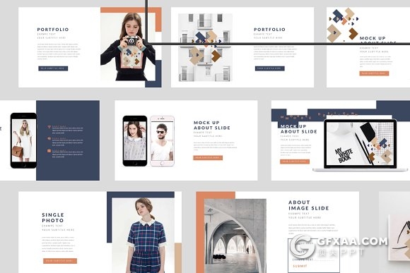 50页艺术作品展示介绍PPT模板 - 顶尖PPT