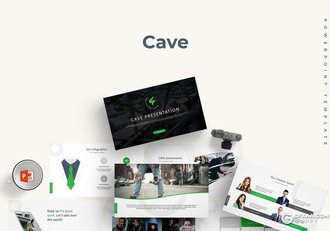 30页国外微立体风格商务多用途PPT模板 - 顶尖PPT