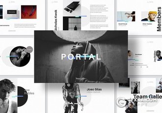 120页简约大气商务多用途keynote模板 - 顶尖PPT