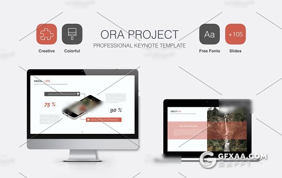 105页欧美商务风格 工作总结报告keynote模板 - 顶尖PPT