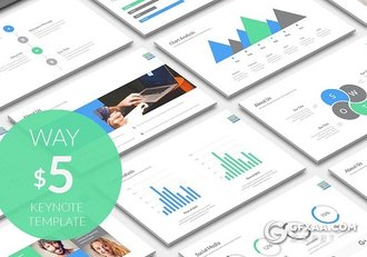 45页简约大气商务风格keynote模板 - 顶尖PPT