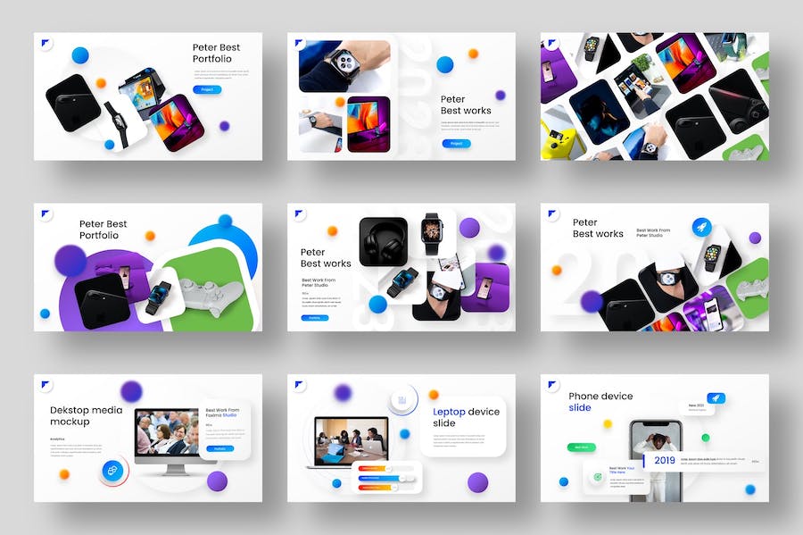 欧美高端商务商业通用keynote模板 - 顶尖PPT