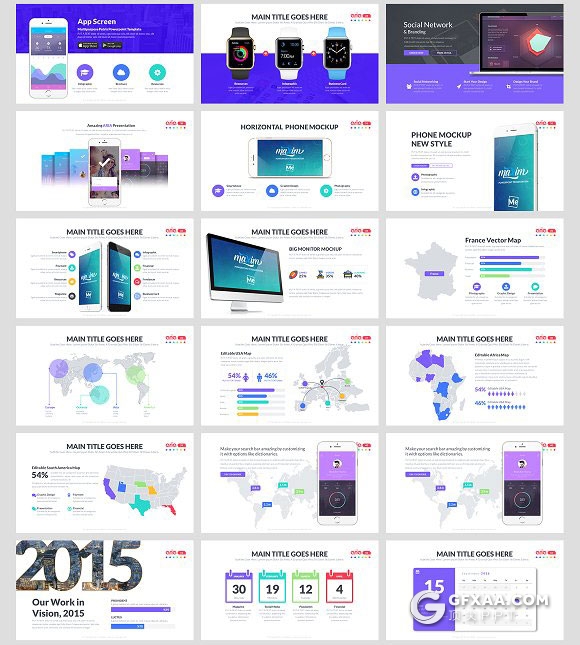 102页高逼格工作总结计划多用途PPT模板 - 顶尖PPT