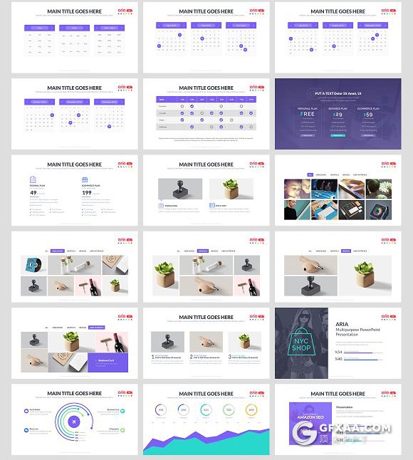 102页高逼格工作总结计划多用途PPT模板 - 顶尖PPT