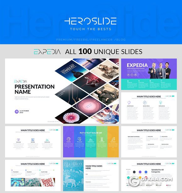 100页商业计划书商务多用途PPT模板 - 顶尖PPT