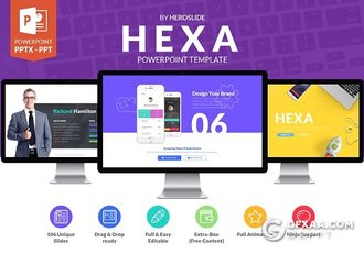 102页精致设计国外高端商务风格PPT模板 - 顶尖PPT