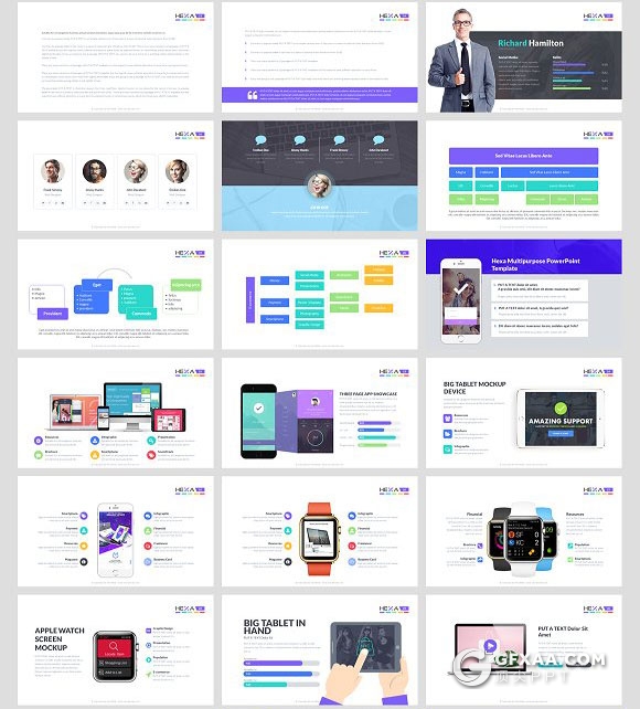 102页精致设计国外高端商务风格PPT模板 - 顶尖PPT