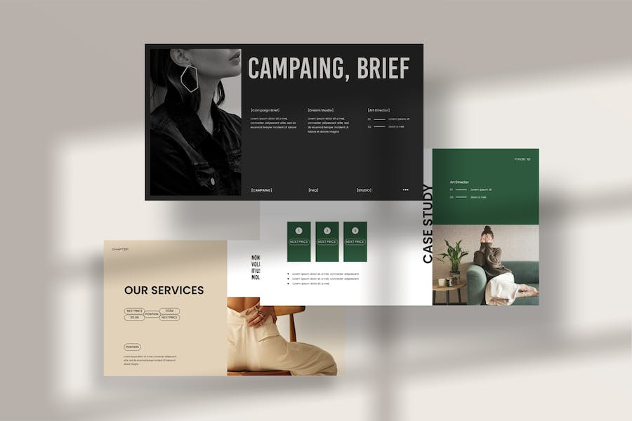 创意极简风格PPT模板 - 顶尖PPT