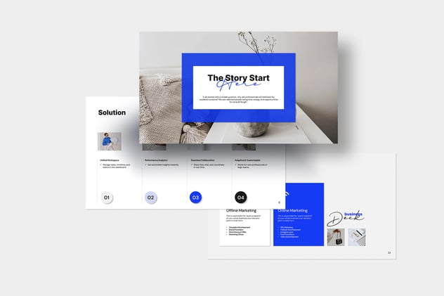 商务场景最佳商业平台PPT模板 - 顶尖PPT