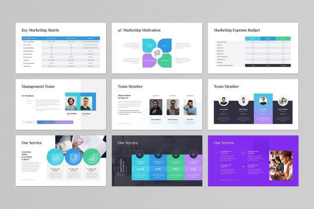 营销计划执行方案Keynote模板 - 顶尖PPT