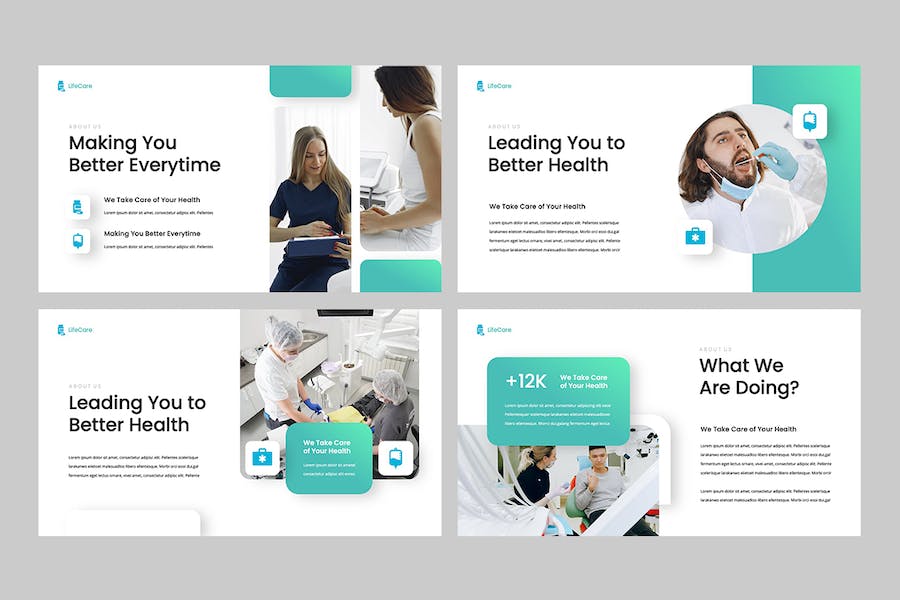 医疗健康保障服务项目方案Keynote模板 - 顶尖PPT