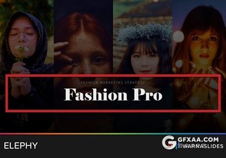 15页时尚流行PPT模板+多套PPT素材合集 - 顶尖PPT