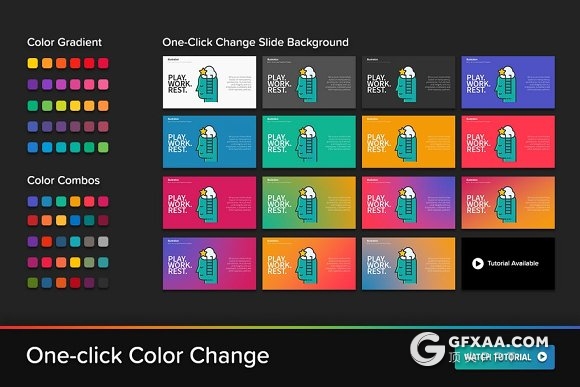 15页时尚流行PPT模板+多套PPT素材合集 - 顶尖PPT