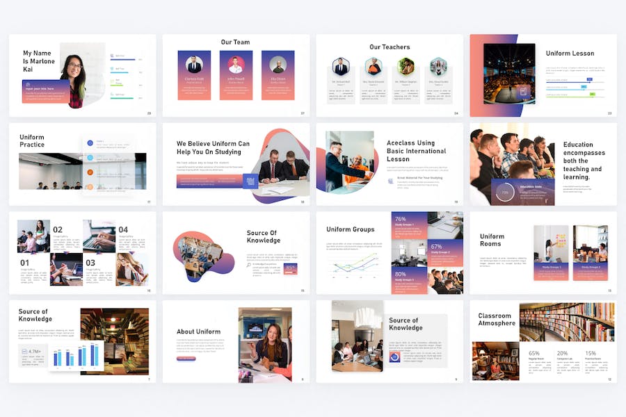 教育培训机构宣传展示PPT模板 - 顶尖PPT