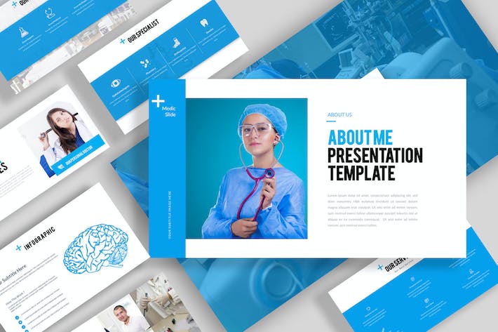 医疗医学讲述演讲PPT模板 - 顶尖PPT