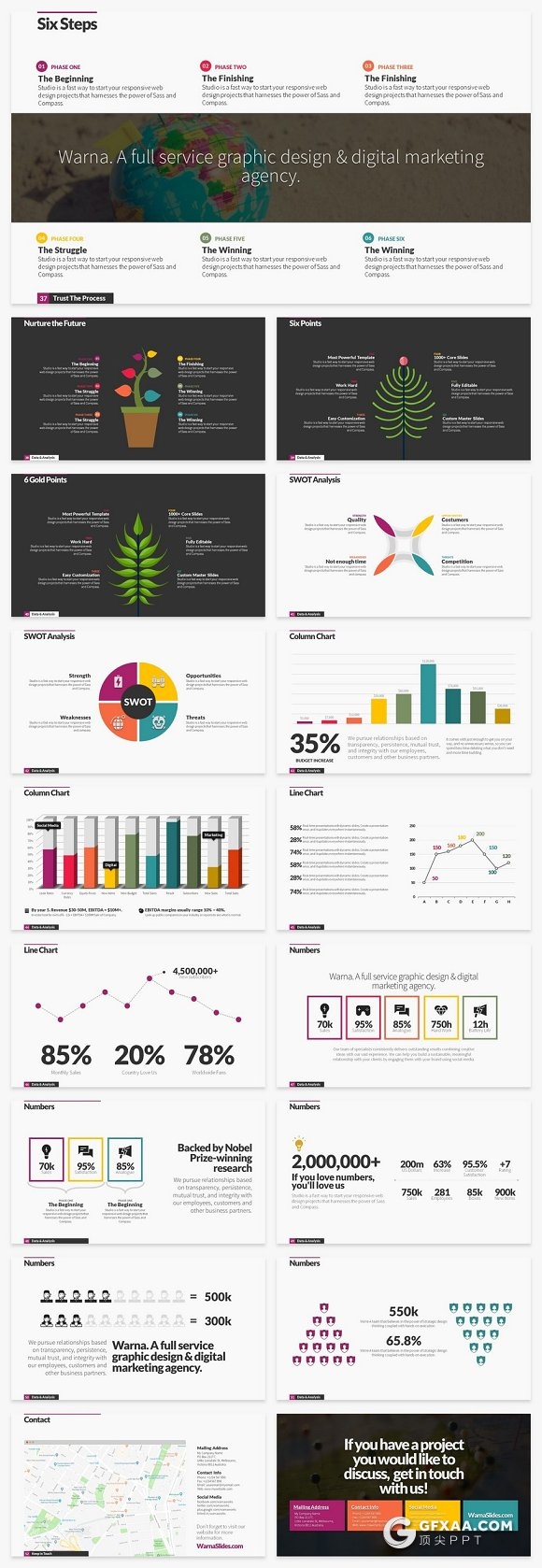 企业商务多用途PPT模板 多套模板合集 - 顶尖PPT