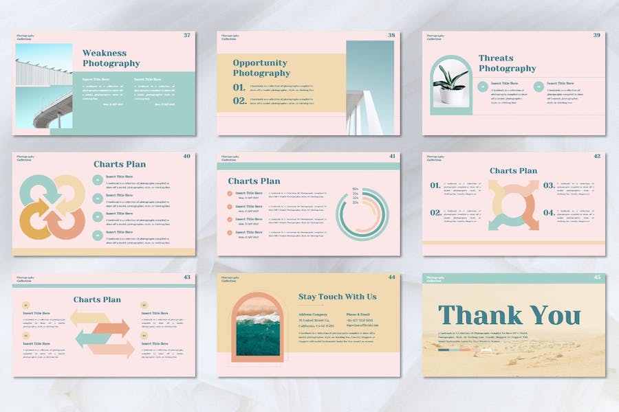 摄影讲述展示方案应用推介Keynote模板 - 顶尖PPT
