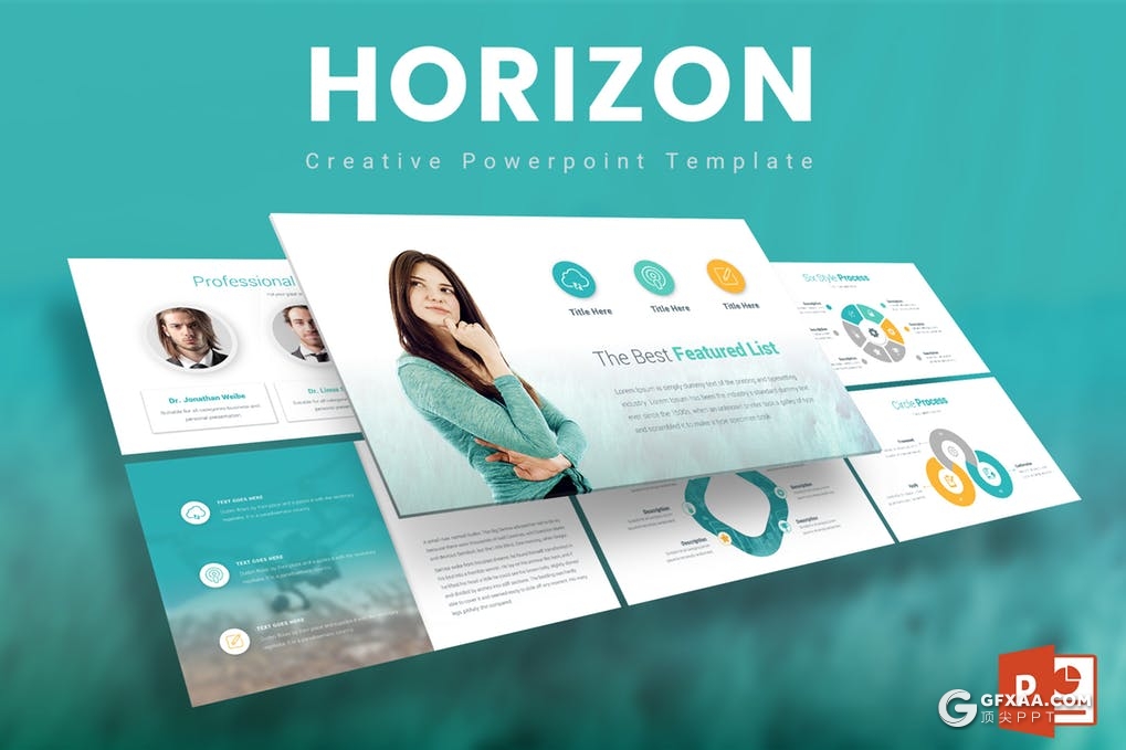 25页欧美风格年终工作总结PPT模板 - 顶尖PPT