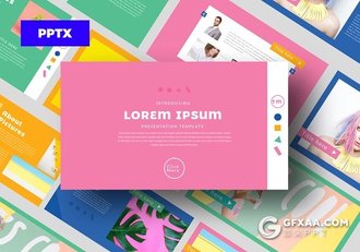 50页小清新风格PPT模板 - 顶尖PPT