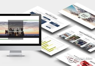 50页简约大气风格PPT模板 - 顶尖PPT