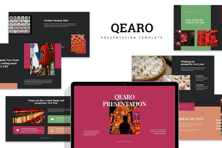 中国新年商务合作推介会Keynote模板 - 顶尖PPT