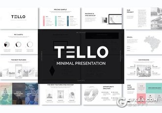 88页简约商务风格年终总结PPT模板 - 顶尖PPT
