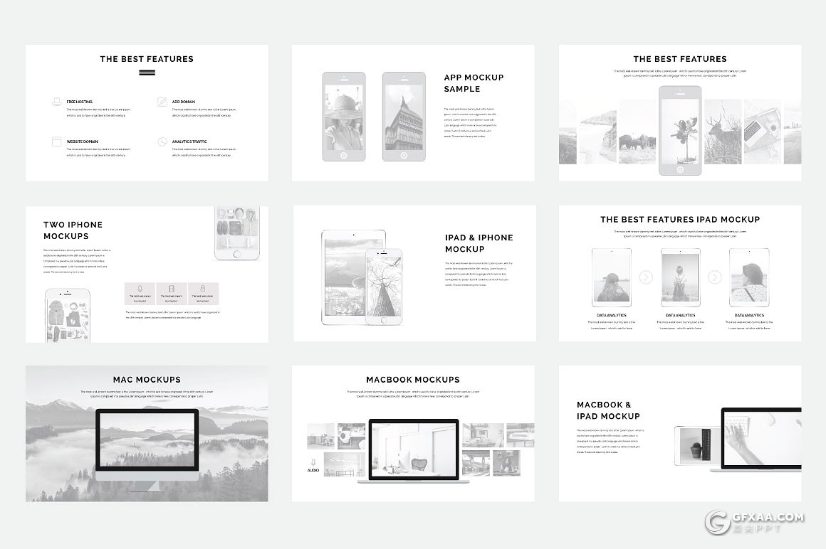 88页简约商务风格年终总结keynote模板 - 顶尖PPT