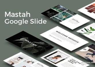 50页简约大气多用途Google Slide模板 - 顶尖PPT