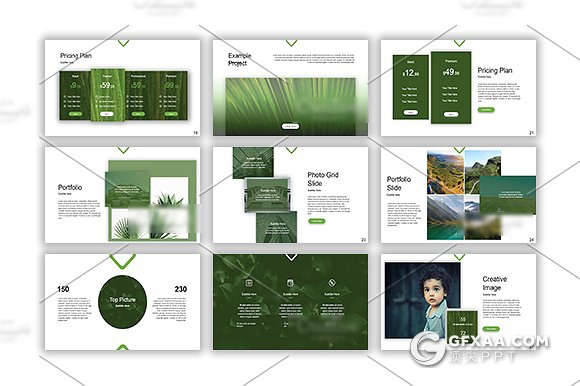 65页极简商务多用途PPT模板 - 顶尖PPT